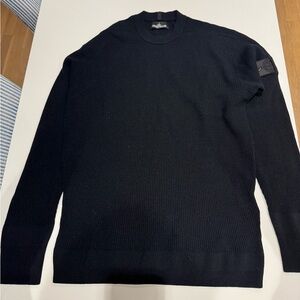 Stone Island Black Sweater Like New!